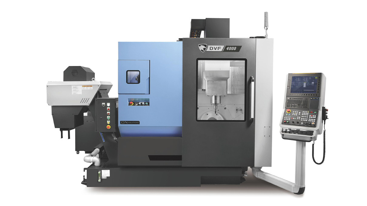 DVF 40005-Axis VMC to Vertical Machining Center